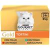 Gourmet gold multipack 24x85 g tortini