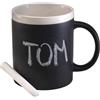 Tazza con lavagna in ceramica personalizzata Claude 300 ml personalizzate o neutre