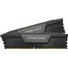 CORSAIR VENGEANCE DDR5 RAM 32GB (2x16GB) 6000MHz CL38 Intel XMP iCUE Memoria per Computer Compatibile - Nero (CMK32GX5M2B6000C38)