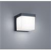 Trio Lighting YANGTZE APPIQUE LED 4,5W 400lm, 3000K QUADRATA ANTRACITE 12X12CM IP54