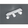 Trio Lighting NARCOS BARRA 3 SPOTS LED 13W 1200lm, 3000K BIANCA CON DIFFUSORE CONICO FORO L. 45CM