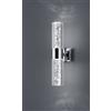 Trio Lighting BOLSA APPLIQUE BAGNO LED DOPPIA LUCE CROMO+DIFFUSORE TRASPARENTE BOLLE H.30CM 3,1W · 2x 310lm, 3000K