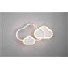 Trio Lighting CLOUDY APPLIQUE LED 29W 3600lm, 3000K NUVOLA BIANCA RGB E TELECOMANDO MULTIFUNZIONE L.52CM DIMMERABILE