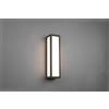 Trio Lighting FUERTE APPLIQUE LED 10,5W 1300lm, 3000K DA ESTERNO RETTANGOLARE IN FUSIONE ANTRACITE L. 9CM X H. 36CM IP54