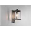Trio Lighting LUNGA APPLIQUE DA ESTERNO ANTRACITE CON SENSORE CREPUSCOLARE IP44 H. 33CM 1 LUCE ATTACCO E27