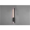 Trio Lighting TAWA APPLIQUE LED 7,5W 800lm, 3000K DA ESTERNO BACCHETTA VERTICALE ANTRACITE H. 50CM IP54