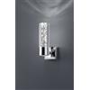 Trio Lighting BOLSA APPLIQUE BAGNO LED CROMO+DIFFUSORE TRASPARENTE BOLLE H.14,5 3,1W · 1x 310lm, 3000K