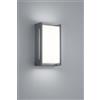 Trio Lighting INDUS APPLIQUE LED 4W 500lm, 3000K DA ESTERNO FUSIONE DI ALLUMINIO ANTRACITE H.23,5 CM