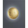 Trio Lighting CHIROS APPLIQUE LED 8W · 1x 800lm, 3000K DIFFUSORE METALLO ORO D. 22CM