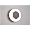 Trio Lighting MORENA APPLIQUE DA ESTERNO LED 14W 1500lm, 2300+3000+4000K TONDA CON VARIAZIONE TEMPERATURA DI COLORE D.25CM IP54
