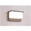 Trio Lighting NESTOS APPLIQUE DA ESTERNO FUSIONE ALLUMINIO ANTRACITE A LED 13W 1300lm, 3000K L. 23CM IP54