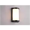 Trio Lighting PUELO APPLIQUE DA ESTERNO NERA H.26,5CM IP44 1 LUCE ATTACCO E27
