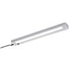 Trio Lighting ALINO REGLETTE SOTTOPENSILE A LED ALLUMINIO L.55CM 3000k 700lm 7w CON INTERRUTTORE COLORE TITANO