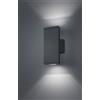 Trio Lighting COLORADO APPLIQUE 2 LED 3W · 2x 300lm, 3000K RETTANGOLARE ANTRACITE CM.20X9CM