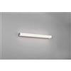 Trio Lighting ROCCO H2O APPLIQUE LED 8W 800lm, 3000K BI-EMISSIONE CROMO IP44 L. 60CM