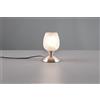 Trio Lighting CUP II LAMPADA IN ACCIAIO E VETRO CALICE ALABASTRO H.18CM 1 LUCE ATTACCO E14