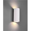 Trio Lighting ZAZOU APPLIQUE IN GESSO BI-EMISSIONE H.16,5CM 2 LUCI ATTACCO GU10