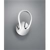 Trio Lighting BOLOGNA APPLIQUE LED 11,5W 1300lm, 4000K CROMO CON DIMMERAZIONE AD INTERRUTTORE H.26CM