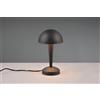 Trio Lighting CANARIA LAMPADA DA TAVOLO METALLO NERO E ORO TOUCH CON LAMPADINE DIMMERABILE INCLUSA ATTACCO E14 4,9W 470lm, 3000K H. 26,5CM