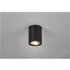 Trio Lighting COOKIE CILINDRO SPOT ORIENTABILE NERO + ORO D. 9,6CM H. 12,5CM 1 LUCE ATTACCO GU10