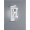 Trio Lighting SAMBESI APPLIQUE DA ESTERNO LANTERNA CON SENSORE CREPUSCOLARE METALLO BIANCO H. 33CM 1 LUCE ATTACCO E27