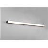 Trio Lighting FABIO H2O APPLIQUE LED 20W 2500lm, 3000K NERO IP44 L. 120CM DIMMERABILE