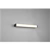 Trio Lighting FABIO H2O APPLIQUE LED 6,5W · 1x 750lm, 3000K NERO IP44 L. 42,5CM DIMMERABILE