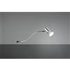 Trio Lighting GIADA H2O APPLIQUE SPOT ORIENTABILE CROMO DA AVVITARE SU SPECCHIO IP44 H. 11,5CM 1 LUCE ATTACCO GU10