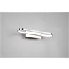 Trio Lighting GIANNI H2O APPLIQUE DA BAGNO LED 17W 1700lm, 3000K CROMO CON INTERRUTTORE IP44 L. 40CM