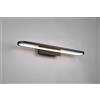 Trio Lighting GIANNI H2O APPLIQUE DA BAGNO LED 22W 2700lm, 3000K NERO CON INTERRUTTORE IP44 L. 60CM
