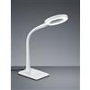 Trio Lighting LUPO LAMPADA DA STUDIO LED 5W 550lm, 3500K BIANCA FLESSIBILE CON BASE H. 38CM
