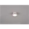 Trio Lighting ARGUS FARETTO DA INCASSO LED 1W-4W 350lm, 3000K ROTONDO BORDO BIANCO + FUNZIONE RGB D. 8,2CM DIMMERABILE