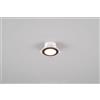 Trio Lighting ARGUS FARETTO DA INCASSO LED 1W-4W 350lm, 3000K ROTONDO BORDO NERO + FUNZIONE RGB D. 8,2CM DIMMERABILE