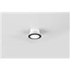 Trio Lighting AURA FARETTO DA INCASSO PLASTICA NERA SATINATA TRIPLA ACCENSIONE INDIPENDENTE D. 8,2CM LED 5W 450lm, 3000K