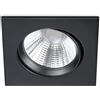 Trio Lighting PAMIR FARETTO DA INCASSO LED 5,5W 345lm, 3000K QUADRATO ORIENTABILE NERO OPACO IP23 8,5X8,5CM