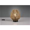 Trio Lighting MIKI LAMPADA DA TAVOLO CORDA NATURALE H. 20,5CM 1 LUCE ATTACCO E27