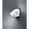 Trio Lighting NARCOS SPOT SINGOLO LED 6,5W 600lm, 3000K BIANCO CON DIFFUSORE CONICO FORO CON INTERRUTTORE L. 12CM