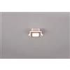Trio Lighting NIMBUS FARETTO DA INCASSO LED 5W 450lm, 3000K QUADRATO BORDO CROMATO ACCENSIONI SEPARATE 8,5CM X 8,5CM