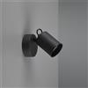 Trio Lighting PAGO SPOT SINGOLO CILINDRO ATTACCO GU10 METALLO NERO 15X9CM