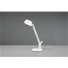 Trio Lighting AVA LAMPADA DA STUDIO LED 5,2W 600lm, 3000+4000+6500K BIANCA CON 4 PRESE USB E TOUCH DIMMER H. 40,4CM
