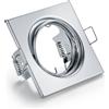 Trio Lighting JURA FARETTO DA INCASSO QUADRATO ORIENTABILE CROMATO 8X8CM ATTACCO GU10