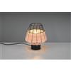 Trio Lighting BORKA LAMPADA DA TAVOLO IN RATTAN COLORE NATURALE H. 20CM 1 LUCE ATTACCO E27