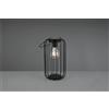 Trio Lighting Lampada COTOCA LED da esterno gabbia nera solare con sensore crepuscolare R55316132
