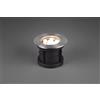 Trio Lighting BELAJA FARO SEGNAPASSI INCASSO CARRABILE LED DA ESTERNO TONDO ACCIAIO SATINATO MAX 2.000KG IP65 D.17CM 3000k 900lm 8W