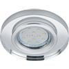 Trio Lighting PIRIN FARETTO DA INCASSO CRISTALLO TONDO EFFETTO SPECCHIO D. 9CM ATTACCO GU10