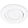 Trio Lighting RILA FARETTO DA INCASSO LED 5W 450lm, 3000K ROTONDO ORIENTABILE BIANCO DIAM. 8,2CM