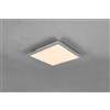 Trio Lighting ALPHA PLAFONIERA LED 13,5W 1600lm, 3000K QUADRATA BORDO ALLUMINIO 29,5x29,5CM