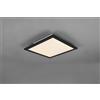 Trio Lighting ALPHA PLAFONIERA LED 13,5W 1600lm, 3000K QUADRATA BORDO NERO 30X30CM
