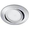 Trio Lighting RILA FARETTO DA INCASSO LED 5W 450lm, 3000K ROTONDO ORIENTABILE CROMATO DIAM. 8,2CM