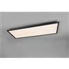Trio Lighting ALPHA PLAFONIERA LED 34W 4000lm, 3000K RETTANGOLARE BORDO NERO 80X29,5CM